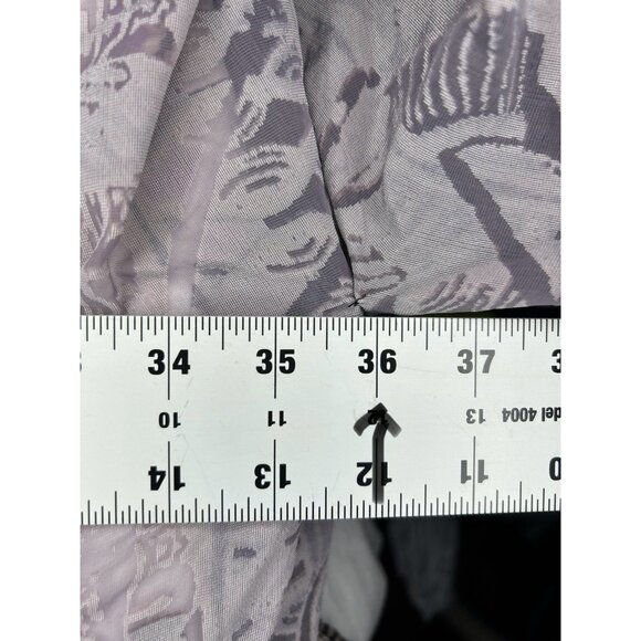 Chicos Velvet Burnout Kimono Cardigan Asian Inspired Lagenlook Artsy Boho Chic - Picture 8 of 13